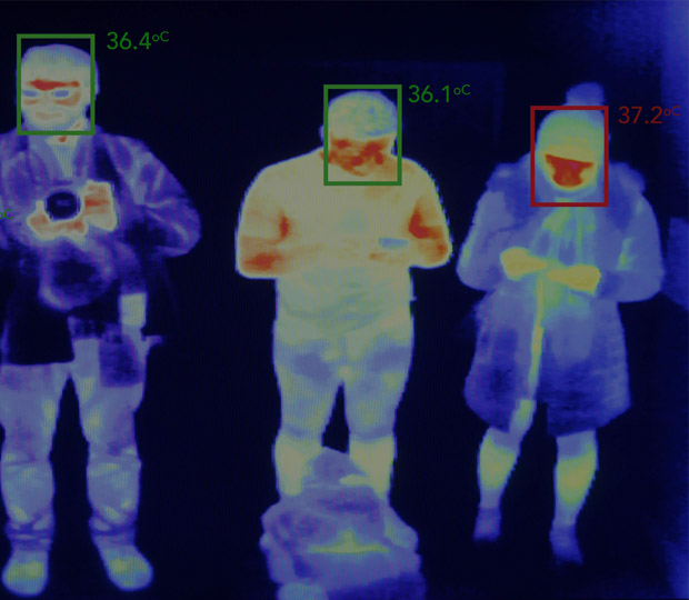 Image from thermal camera