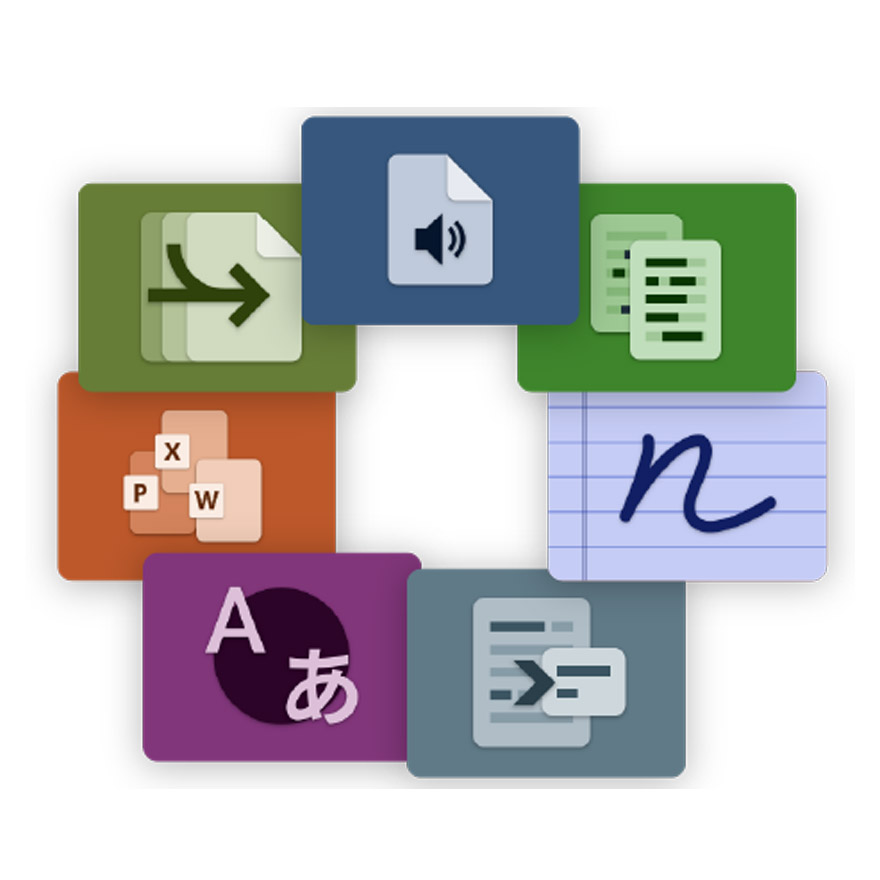 Assorted Xerox ConnectKey icons