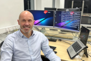 Marino Keith at a desk in our Aberdeen office