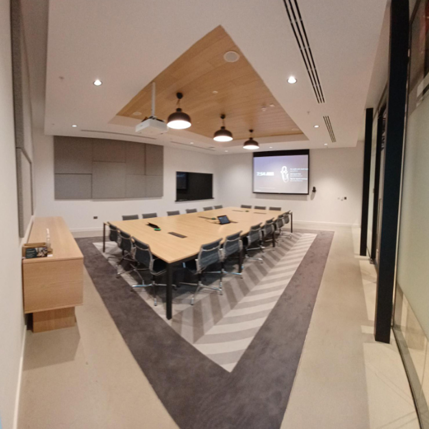 Conference room at Microsoft Office in Dublin
