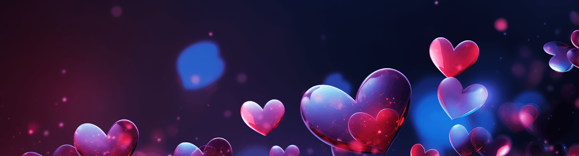 Image of love hearts
