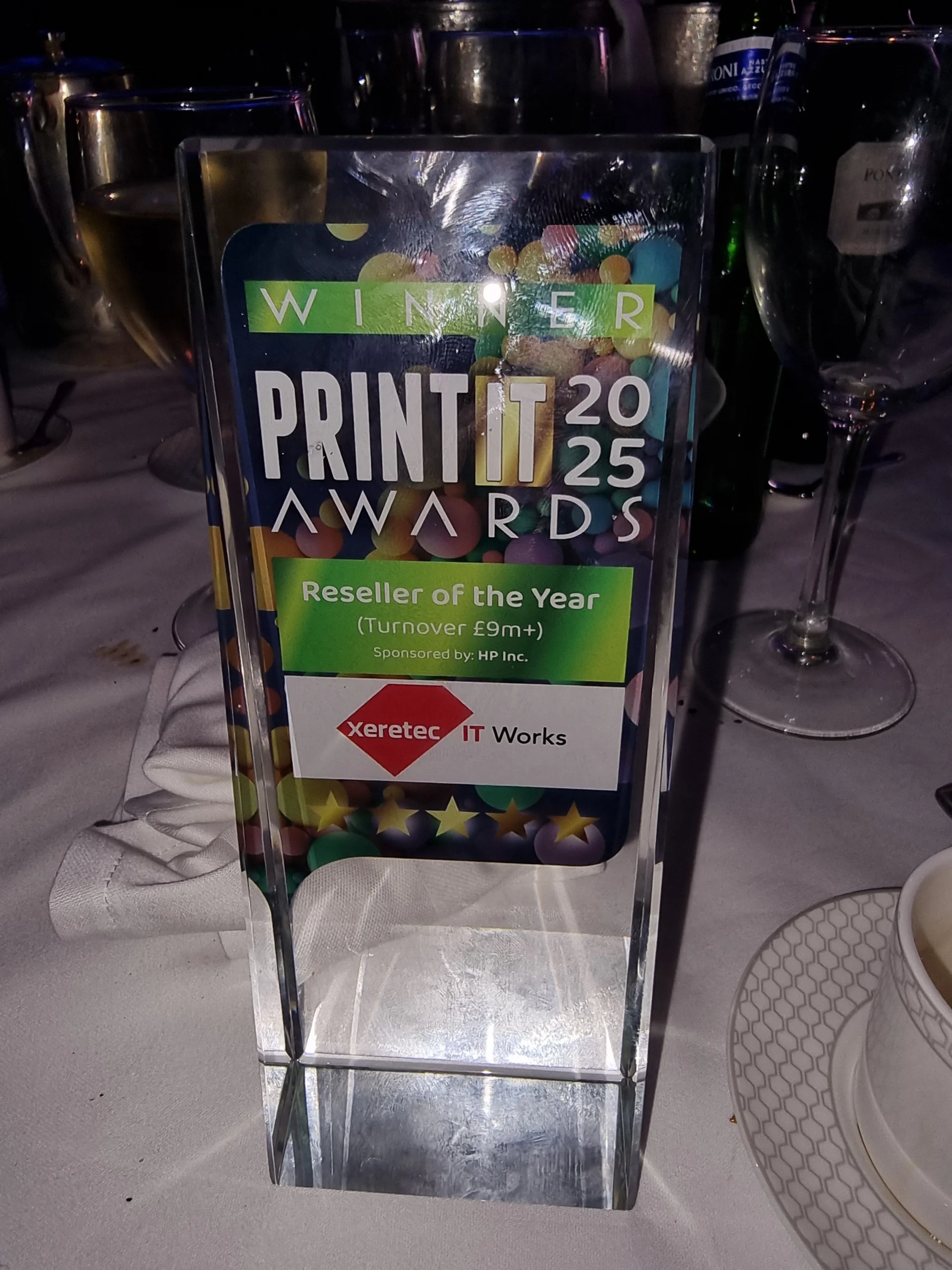 Photo of Print IT Award Reseller of the Year 2025