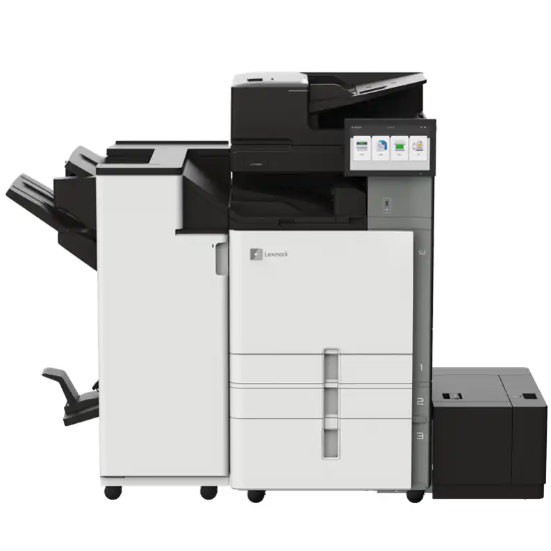 Xerox Lexmark CX96 Series with Finisher and High Capacity Trays
